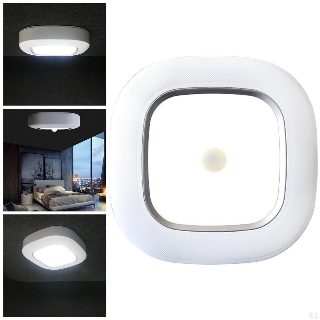 Ceiling Sensing Activated Indoor Battery Powered Closet Lamp for Cabinet Stairs Bedroom