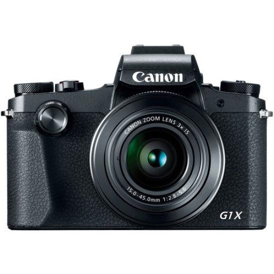 Canon PowerShot G1 X Mark III Compact Digital Camera (Black) with APS-C Sensor, F2.8 Lens, and Built-in EVF (PSG1XMARKIII)