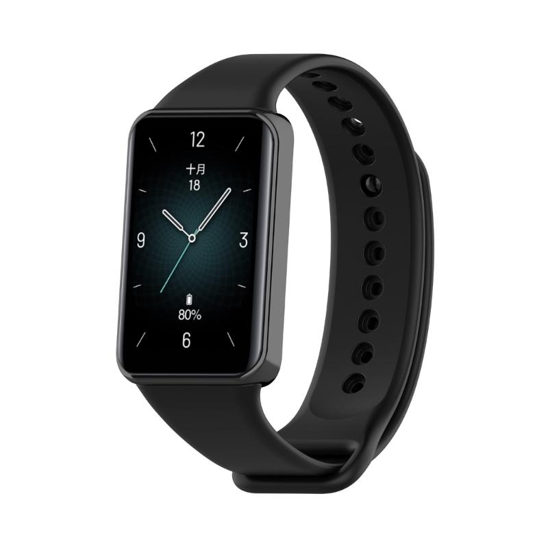 Silicone Watchband for Band 9 Bracelet Wear Resistant Watch Straps Replacement Scratchproof Watch Wriststrap Belt