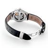Tissot Relojes Mecánicos Automáticos para Hombre Reloj 39.3mm Esfera Negra Caja de Acero Inoxidable Correa de Cuero T006.428.16.058.01