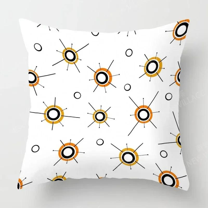 

Скандинавский Осенний Домашний Декор Осенняя Наволочка для Подушки-Пледа Чехол для Подушки на Диван Современная Геометрия 66x66cm светло-коричневого