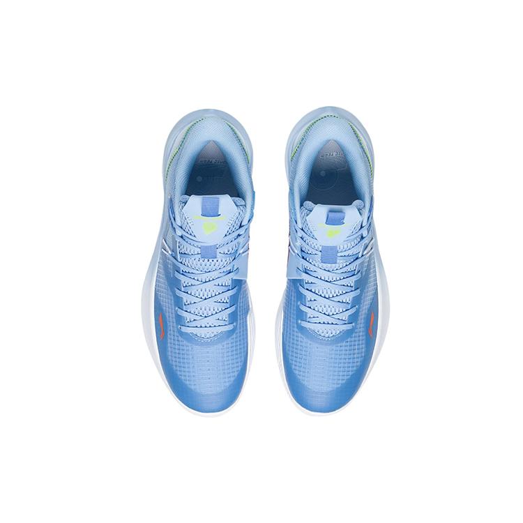 New LINING SONIC Team LOW Basketball Shoes Men Low Top Aurora Blue ABPS023-3