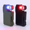 EDC Pocket Flashlight Mini Flashlight Rechargeable 180 Degree Rotating Flashlight Portable Flat Flashlight for Outdoor Emergency