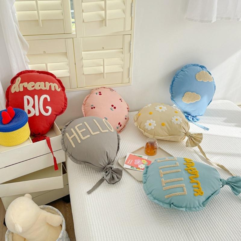 Unique Balloon Cartoon Cushions, Soft Polyester Throw Pillow for Bedding and Seating Decoration, Great for Age Group