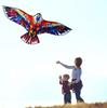 Colorful Eagle Kite, a colorful hawk-style kite for adults and teenagers, perfect for beginners. Easy to assemble and operate, includes a storage