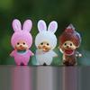 Anime Monchhichi Fellaffe Puppe Blind Box - Kreative DIY Landschaftsgestaltung Trendige Ornamente.