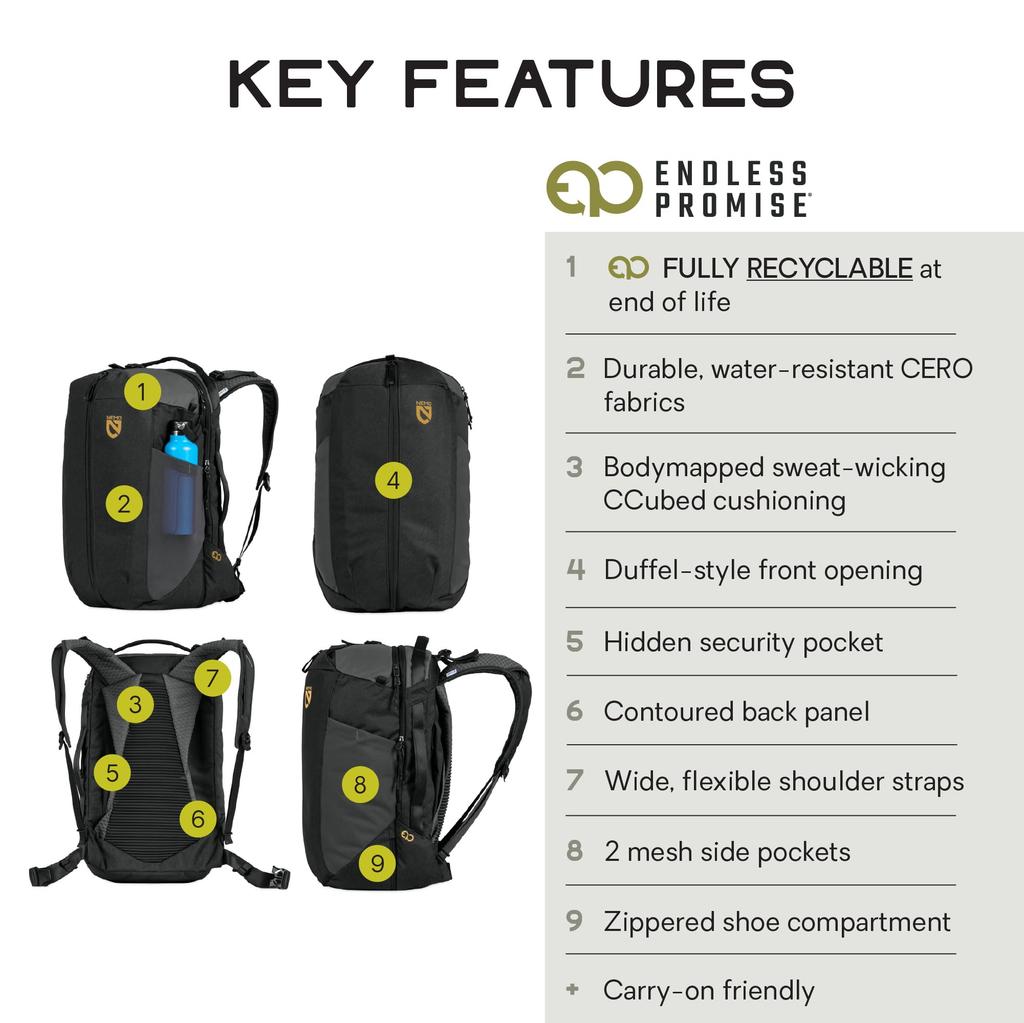 Nemo Vantage 40L Black [Nemo]