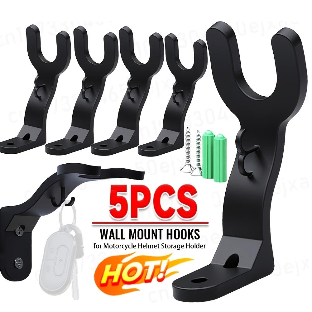 Durable and High-quality Five-piece Wall Hooks - Multi-functional Kitchen Cabinet Shelves and Motorcycle