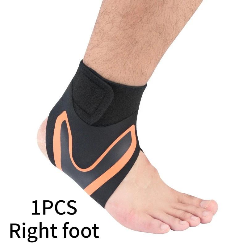 1 PC Sport Ankle Stabilizer Brace Compression Ankle Support Tendon Pain Relief Strap Foot Sprain Injury Wraps Running Basketball