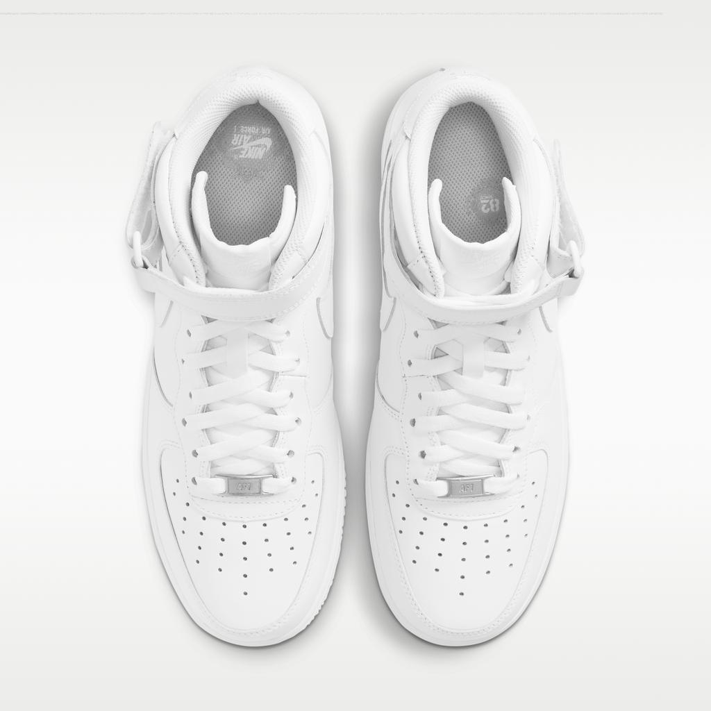 Nike Air Force 1 Mid '07 'Triple White' pour homme