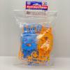 Mini 4WD MS Color Chassis Set (Light Blue/Orange)
