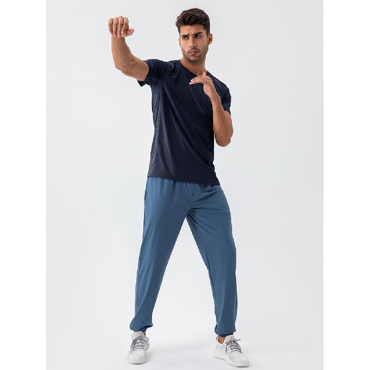 New Men'S Polo Shirt Made Of Pure Cotton With Dropped Shoulders High-Quality Loose Fit For Fitness Versatile For Daily Exercise Short Sleeved Casual