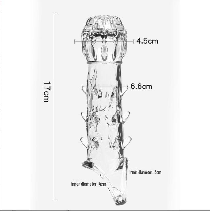 Set de dinți de lup Emei Thorn: Jucării pentru adulți pentru cupluri, îmbunătățite cu particule mari