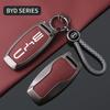 Alloy Car Key Case Cover Holder for BYD Second Song Pro Tang Dm QIn PLUS MAX Yuan Generation Atto 3 Han EV Dolphin Accessories