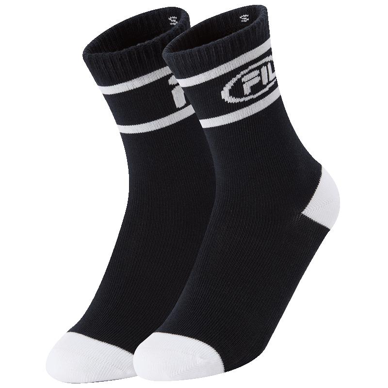 FILA Boys  High-Waist Socks (2-Pack) L