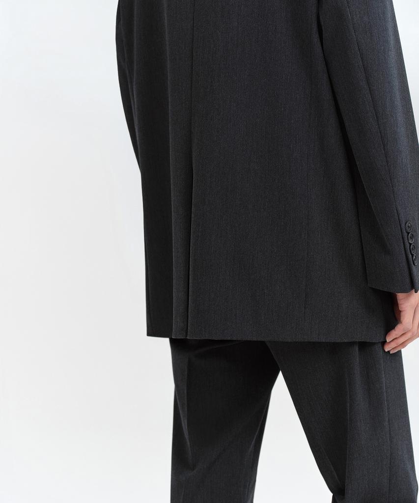 Musinsa Standard Oversized Blazer [Charcoal Grey]