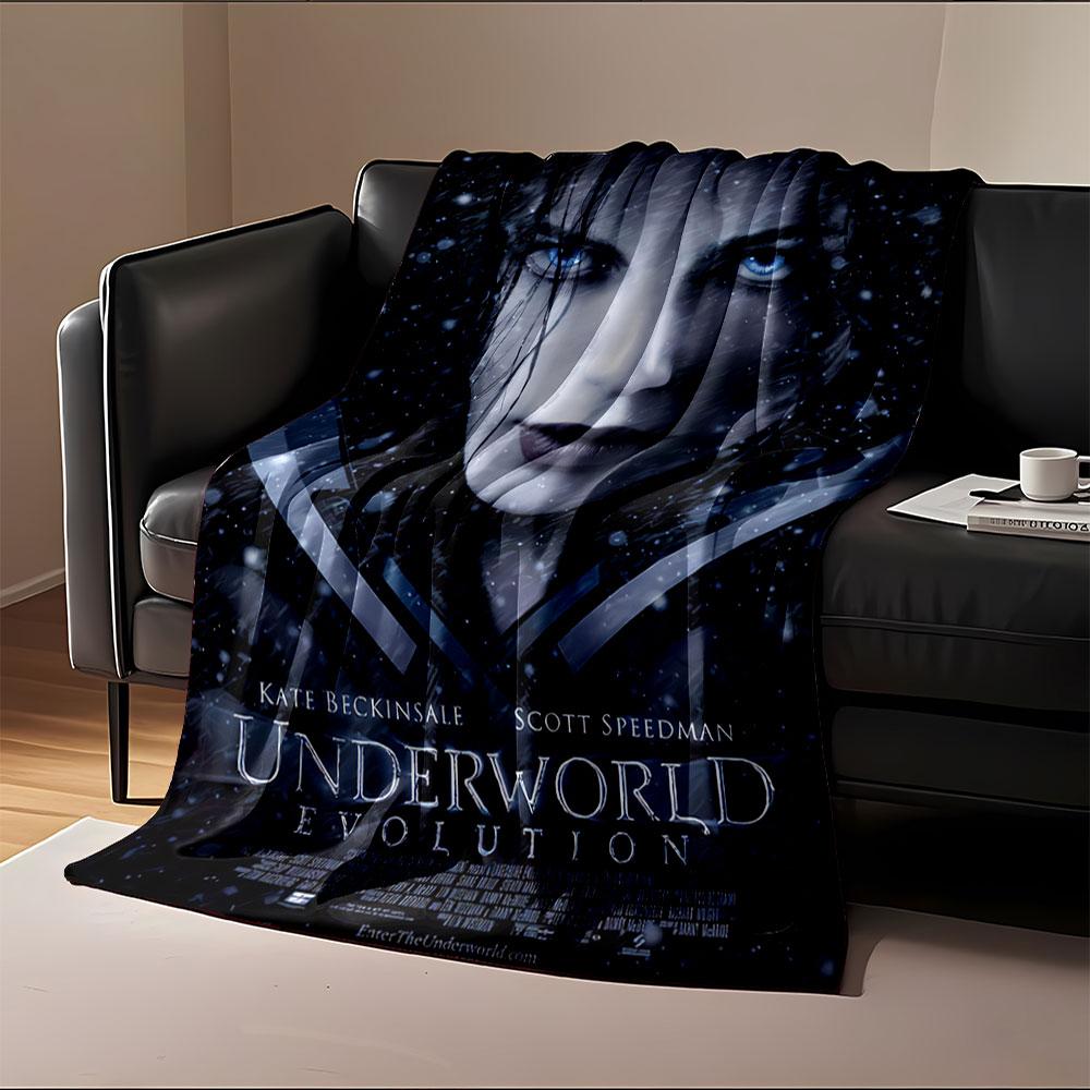 Underworld Filmplakat Decke für alle Jahreszeiten Decke Mittagspause Überwurf Geschenk