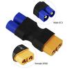 FLY RC 4-Piece XT60 Female Connector Plug To EC3 Male Plug Adapter for LiPo (XT60 Female To EC3 Male)