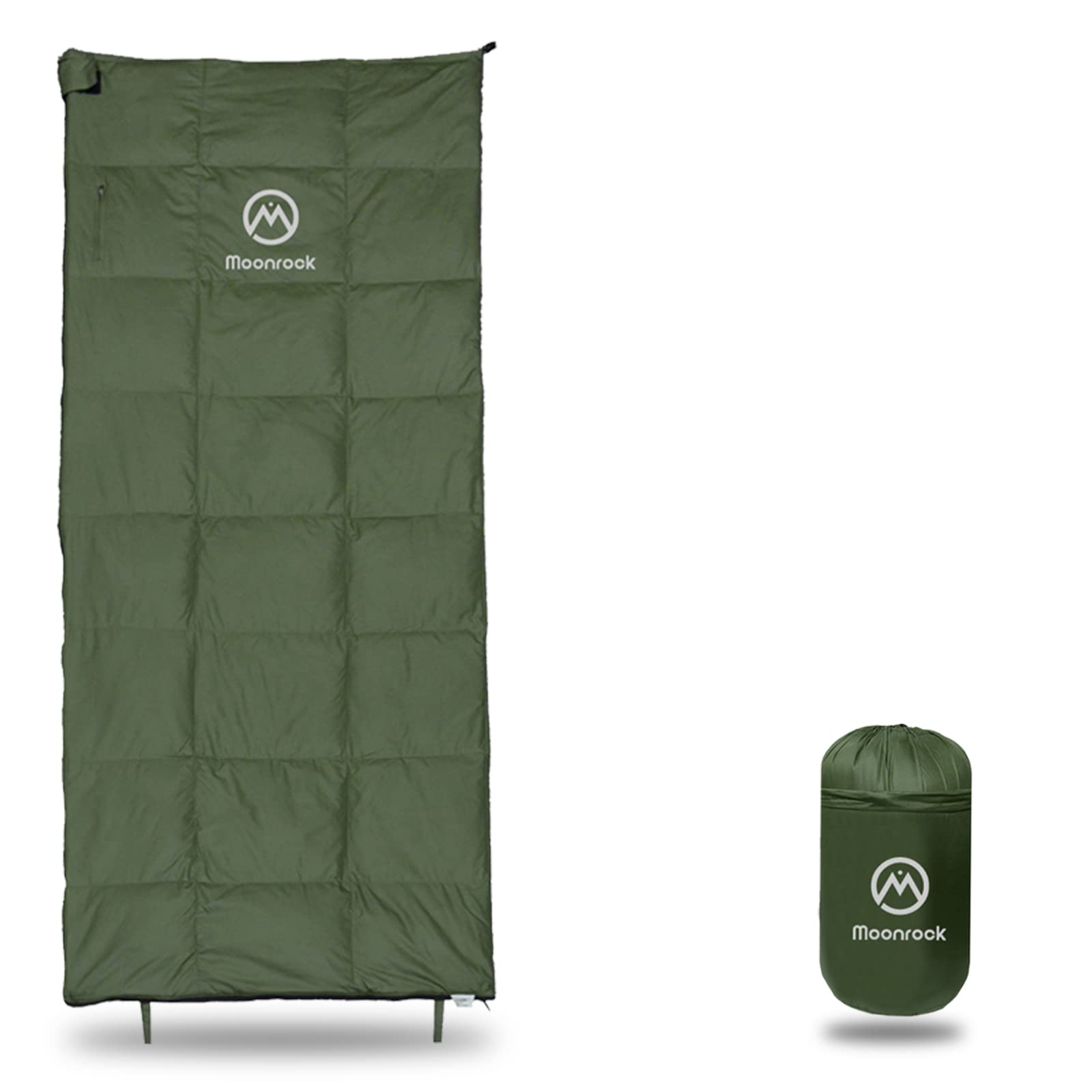 

Sleeping Sleeping Envelope Maximum Usage 5 degrees [Moonrock] Bag, Bag, Down, Compact, Lightweight, Type, Temperature (Khaki) хакі