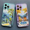 Street View Snow Mountain Town Phone Case For iPhone 16 15 14 Pro Max Plus 13 12 Mini 11 Pro Max 7 8 Plus SE2 XR XS X Back Cover