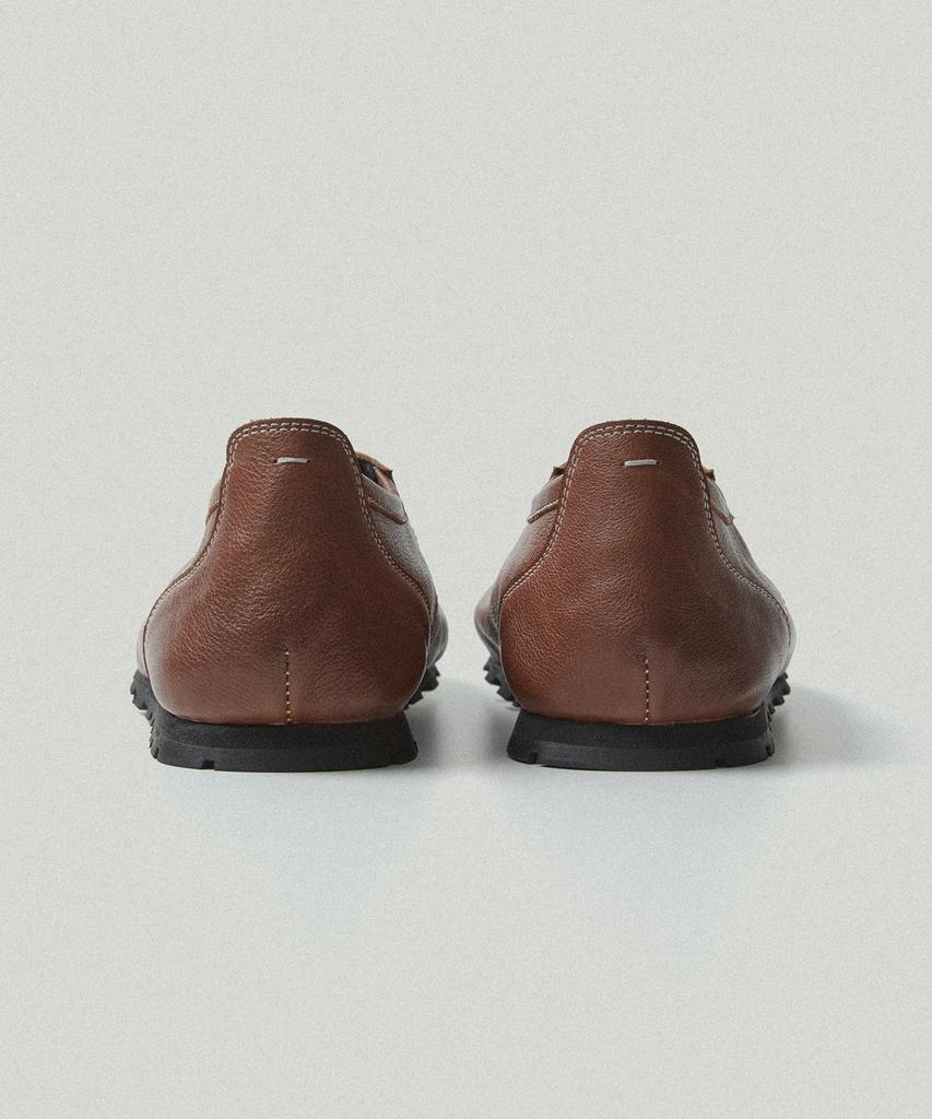Monoless Rugby Sneakers (Brown)