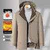 Men's Winter Thick Cotton-Padded Jacket: Warm, Fashionable, Casual Outerwear for Middle-Aged Dads