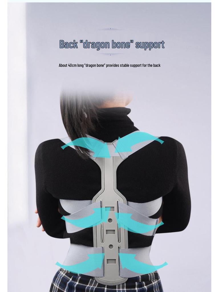 Adjustable Posture Corrector Belt for Adults & Children - Invisible Back and Shoulder Support