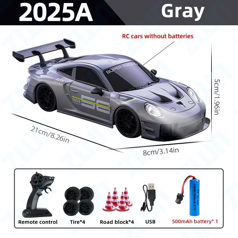 2026 Professional 1/24 RC Car 2.4G High Speed Drift 4WD Remote Control Car with Led Light Radio Controlled Racing Model Boy Toy Best Gifts with Handle