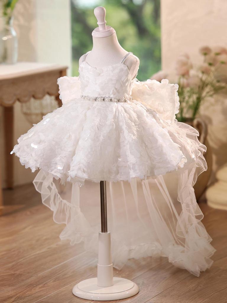 High-End Flower Girl Princess Dress for Weddings & Performances
