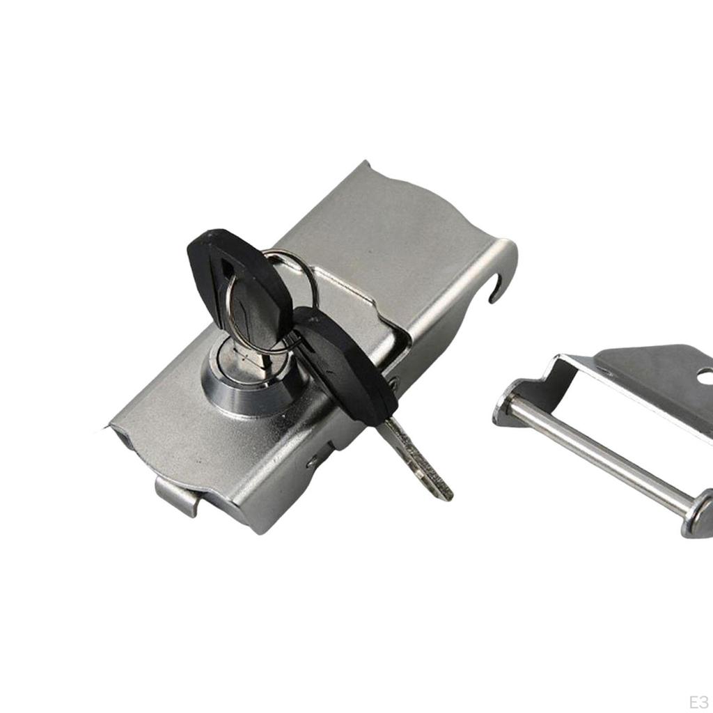 Motorcycle Rear Trunk Lock Accessories Professional Replacement Universal Fit Repair Motorbike