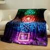 Playstation Tasten Galaxie Decke Schlafzimmer Decke für Wohnzimmer Sofa Mittagspause Weiche Gemütliche Decke für Freundes Festival Geschenk