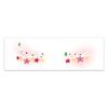 Christmas Makeup Face Stickers Disposable Sweet Blusher Tattoo Rabbit Sticker Deer Gift J4E9
