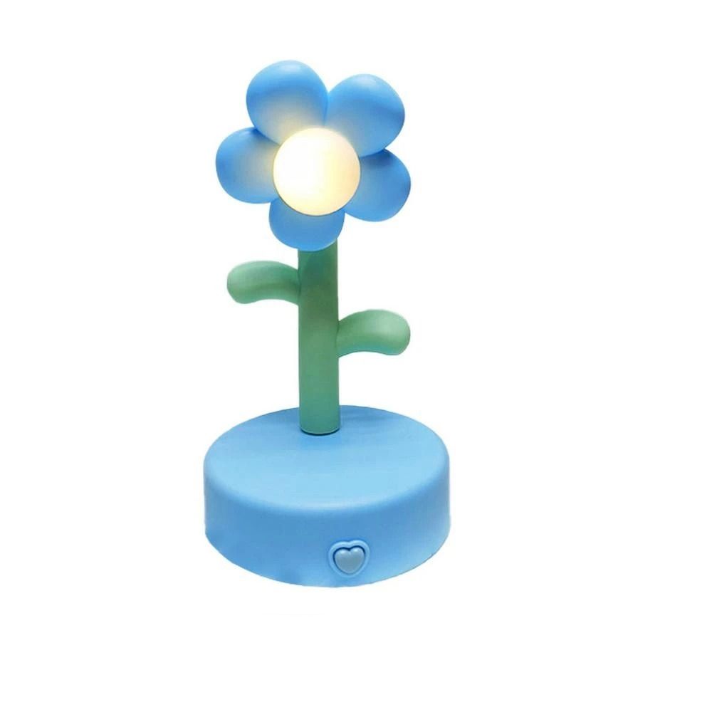 Miniaturlandschaften Mini LED Blume Nachtlampe Schöne süße Tischlampe Kreative Cartoon Nachttischlampe Kinderspielzeug