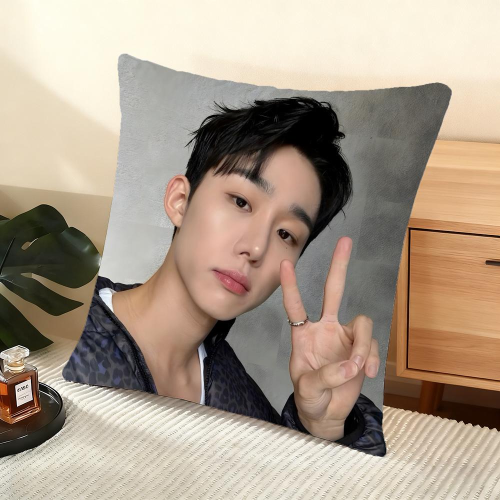 Seo Bumjune Actor Cushion Cover Silky Short Plush Home Sofa Cushion Cover - Invisible Zipper Home Decoration