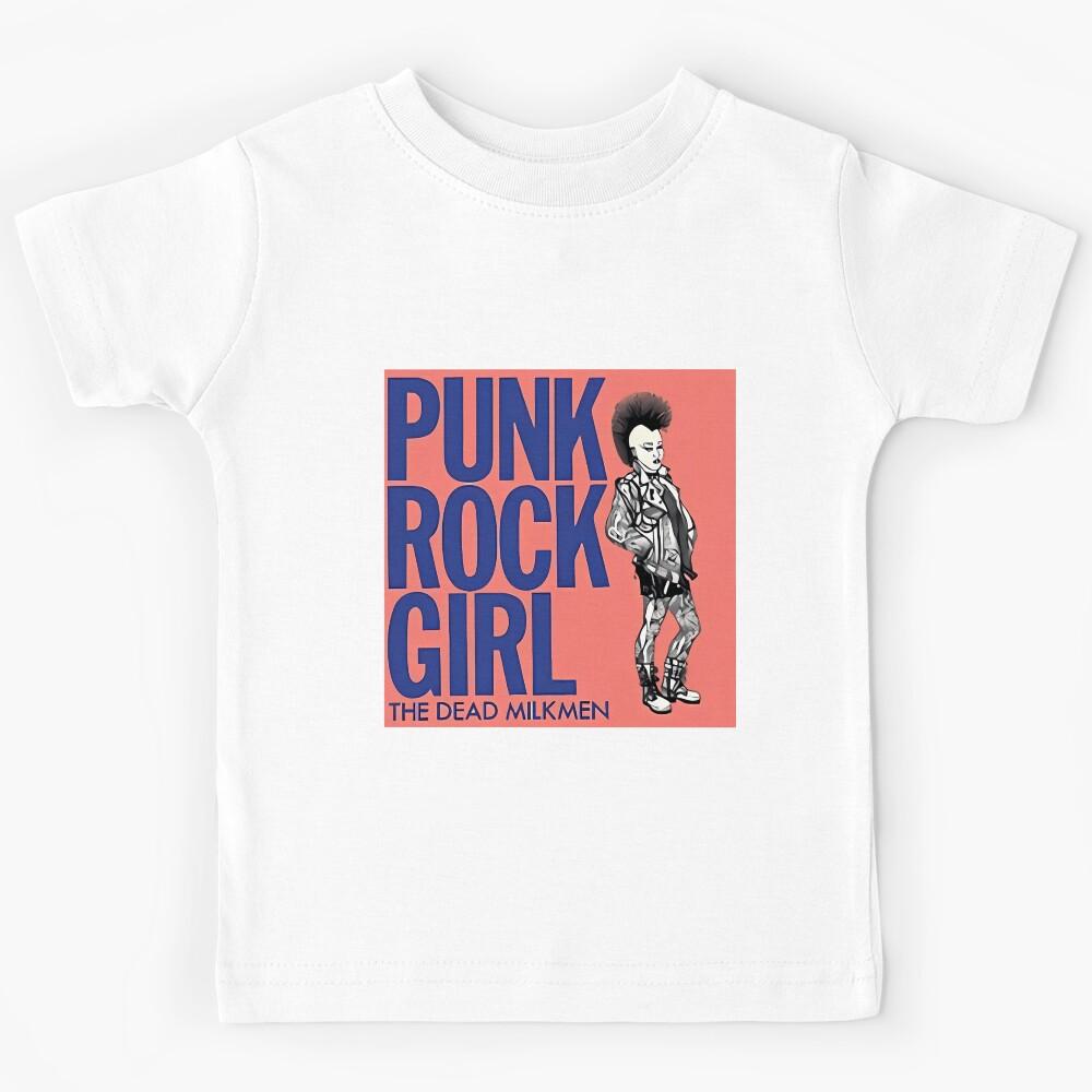 Punk Rock Girl - The Dead Milkmen (Multicolored) Kids T-Shirt 130