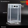 High-End Frosted PVC Tote Bag - Transparent Goddess Day Gift Souvenir