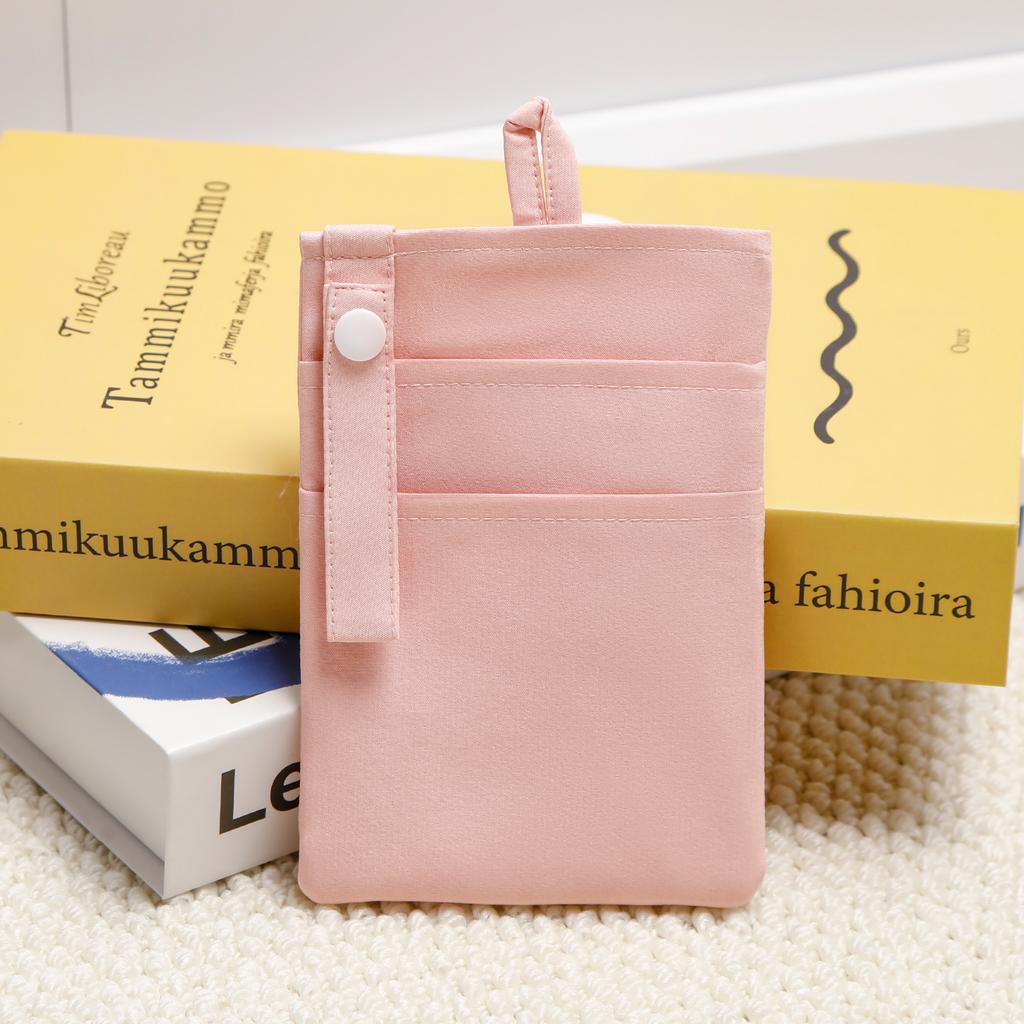 Solid Quick-dry Nurse Pocket Organizer Polyester Spandex Pouch Pen Holder Clip-on Utility Pocket for Pens P-TLSG-01