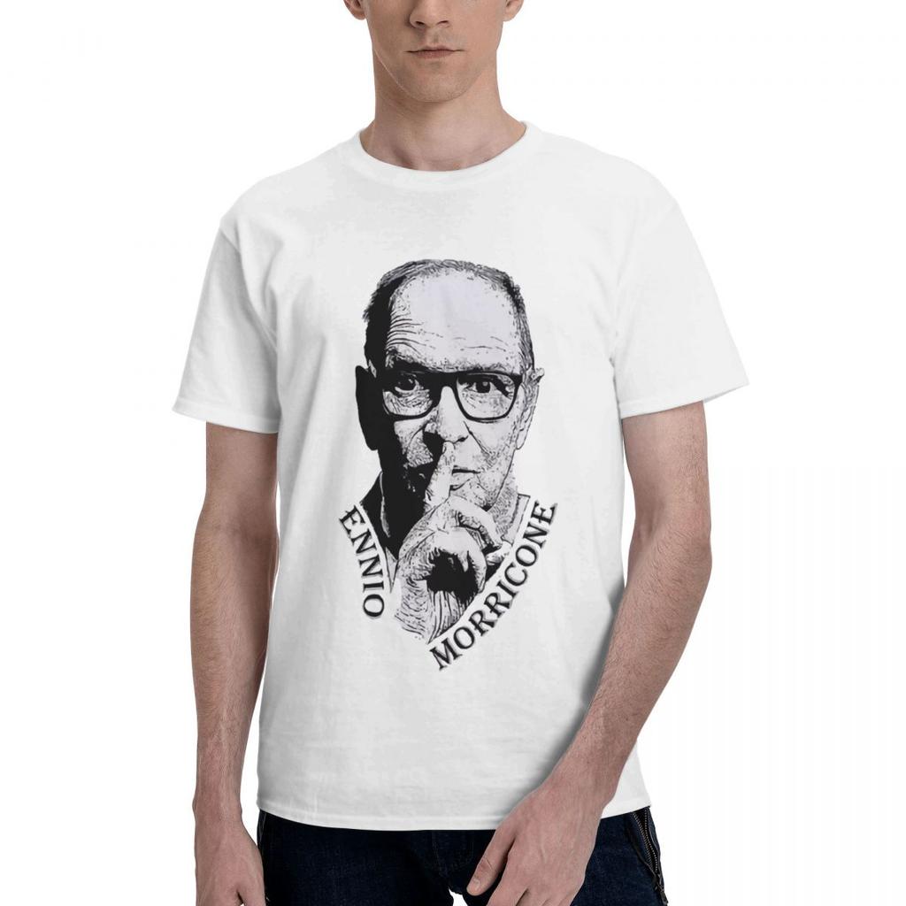 Ennio Morricone Movie Music Composer 100 Cotton Casual Breathable Confortable Man Designer Clothes Men Mens Shirt