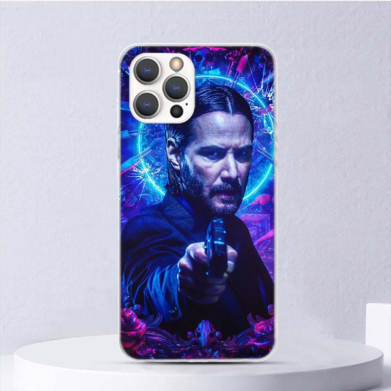 John Wick 4 Movie Soft Case For iPhone 16 17 Air 16E 15 Plus 11 12 13 Mini 14 Pro Max Phone Cover Apple 7 8 SE Coque Funda