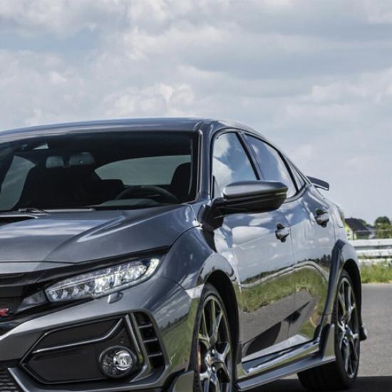 For Honda Civic 2016-2020 Silver Left Driver Side Rearview Mirror Cap Cover Trim