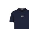 Emporio Armani Ss23 Ea7 Logo Embroidered Round Neck Short Sleeve T-Shirt Men Tops Navy-Blue 3RPT05-PJ02Z-0554