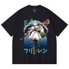 230 Gsm 100% Cotton Frieren V4 Print Unisex Heavy Cotton T Shirt