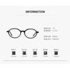 Oval Frame Photochromic High-Definition Myopia Glasses Unisex Ultra-Lightweight Comfortable Anti-Blue Light Eyewear 0 To -4.0