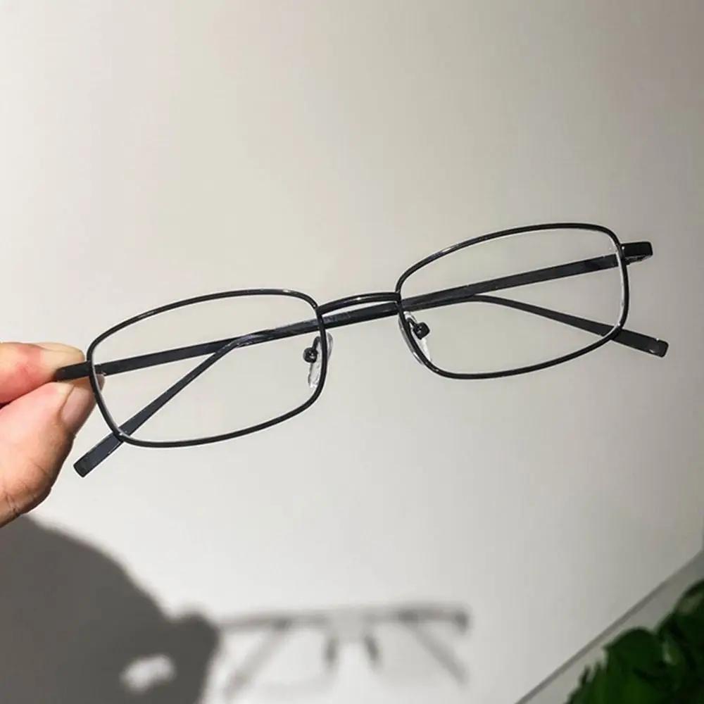 

Classic Blue Ray Blocking Glasses Ultralight Eye Protection Computer Goggles Metal Square Office Anti-Blue Light Eyeglasses чорний