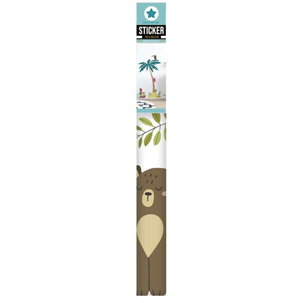 Les Trésors De Lily [A1563] - Mehrfarbiger Stickerbogen 'Die Pirateninsel' - 50x70 cm