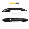 Glossy Black Exterior Door Handle Cover Sticker Trim 2/4 Doors For MINI Cooper S JCW F54 F55 F60 F56 F57 Handle Styling Shell