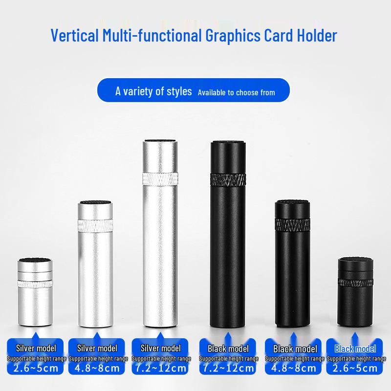 [Special Sale] Multi-size Magnetic Graphics Card Holder with Anti-Bend ARGB Support and Logo