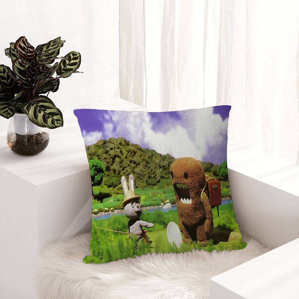 Cartoon D-Domo K-Kun Pillow Gift Home Office Decoration Bedroom Sofa Car Cushion Cover Case 45X45