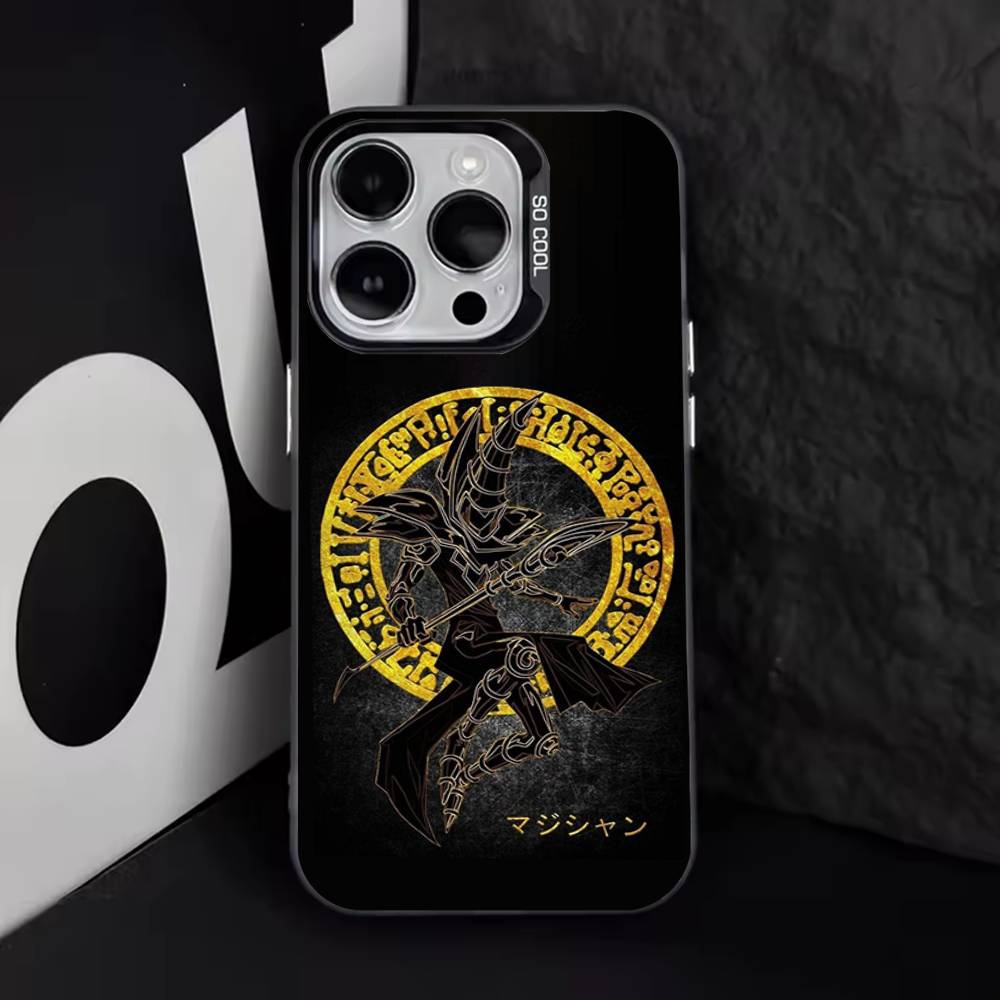 Cartoon Y-Yu Gi Oh Yugioh Phone Case For iPhone 17,16,15,14,13,12,11,Pro,Max,Plus,E,Air,Mini Black Tpu Cover