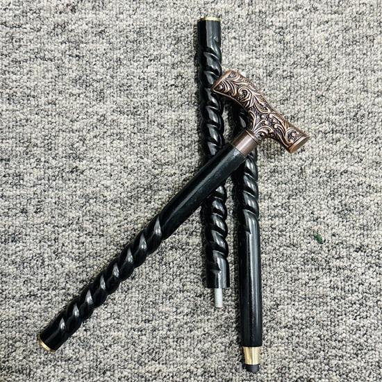 Designer Brass Derby Head Handle Wooden Walking Stick Cane Vintage Style London Seller